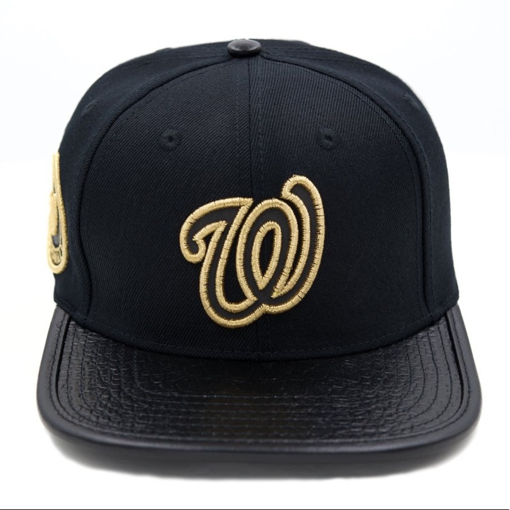 ProStandard Washington Nationals Leather StrapBack